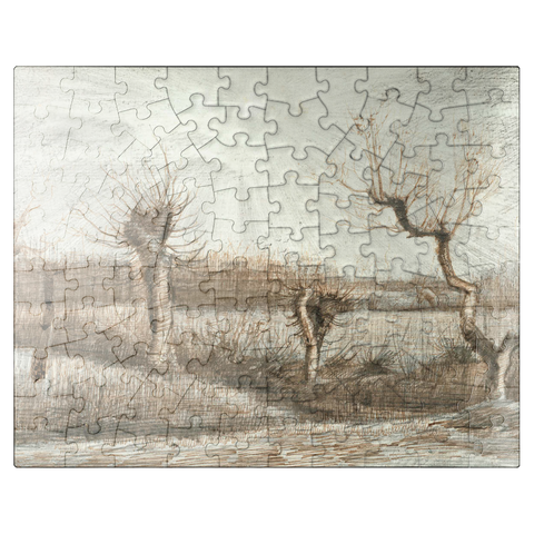 puzzleplate Tetards Pollards 1884 by Vincent van Gogh 100 Jigsaw Puzzle