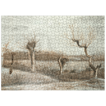 puzzleplate Tetards Pollards 1884 by Vincent van Gogh 500 Jigsaw Puzzle