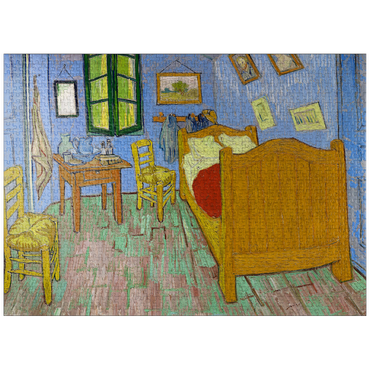 puzzleplate The Bedroom (1889) by Vincent van Gogh 1000 Jigsaw Puzzle