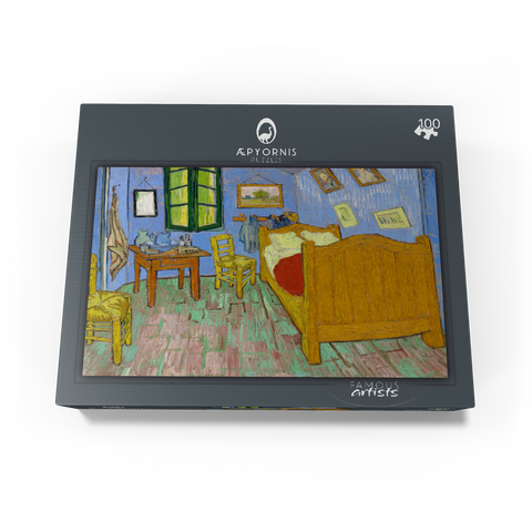 The Bedroom 1889 by Vincent van Gogh 100 Jigsaw Puzzle box view1