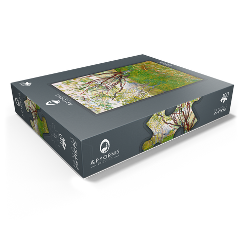The Flowering Orchard 1888 by Vincent van Gogh 100 Jigsaw Puzzle box view1