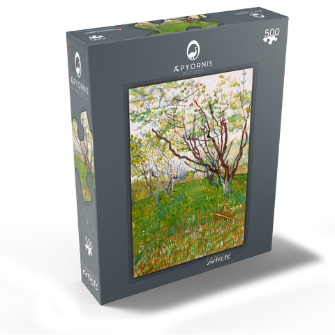 The Flowering Orchard 1888 by Vincent van Gogh 500 Jigsaw Puzzle box view1