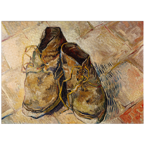 puzzleplate Shoes (1888) by Vincent van Gogh 1000 Jigsaw Puzzle