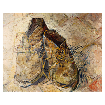 puzzleplate Shoes 1888 by Vincent van Gogh 100 Jigsaw Puzzle