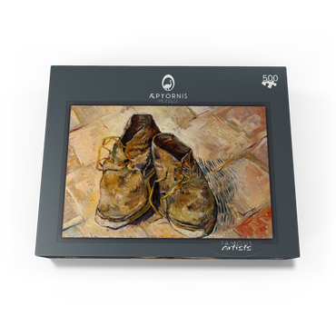 Shoes 1888 by Vincent van Gogh 500 Jigsaw Puzzle box view1