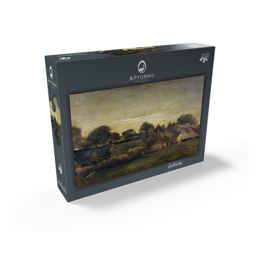 Farming Village at Twilight 1884 by Vincent van Gogh 100 Jigsaw Puzzle box view1