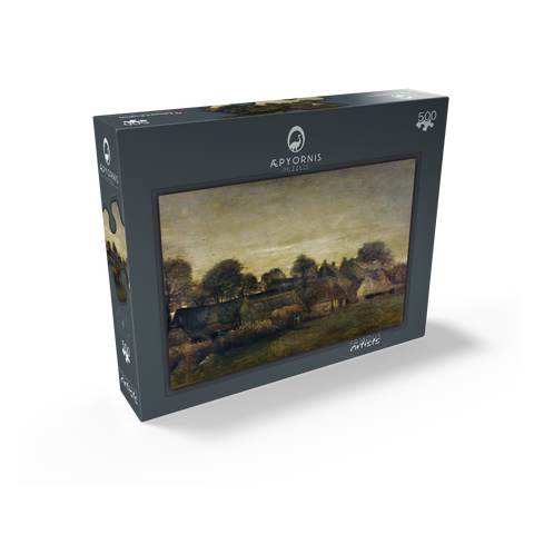 Farming Village at Twilight 1884 by Vincent van Gogh 500 Jigsaw Puzzle box view1
