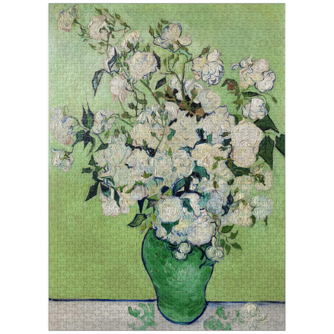 puzzleplate Roses (1890) by Vincent van Gogh 1000 Jigsaw Puzzle