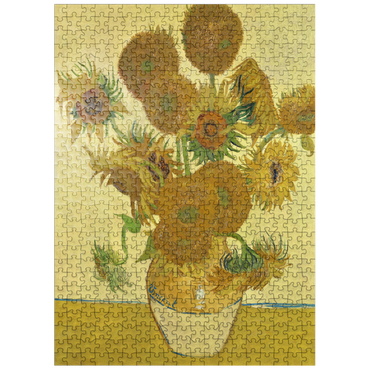 puzzleplate Vincent van Goghs Sunflowers 1888 500 Jigsaw Puzzle