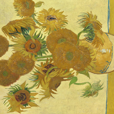 Vincent van Goghs Sunflowers 1888 500 Jigsaw Puzzle 3D Modell