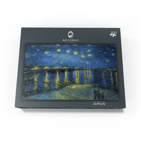 Vincent van Goghs Starry Night Over the Rhone 1888 100 Jigsaw Puzzle box view1