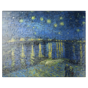 puzzleplate Vincent van Goghs Starry Night Over the Rhone 1888 100 Jigsaw Puzzle