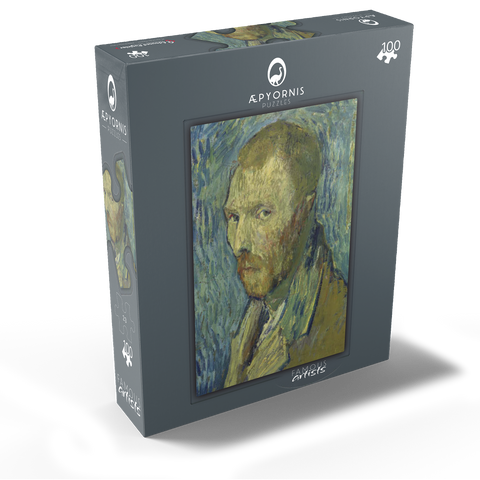 Vincent van Goghs Self-Portrait 1889 100 Jigsaw Puzzle box view1