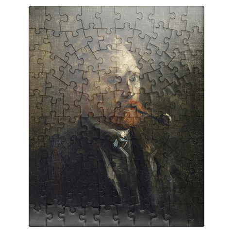 puzzleplate Vincent van Goghs Self-Portrait 1886 100 Jigsaw Puzzle