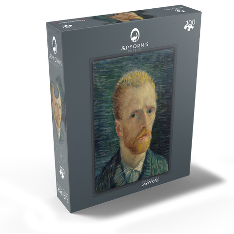 Vincent van Goghs Self-Portrait 1887 100 Jigsaw Puzzle box view1