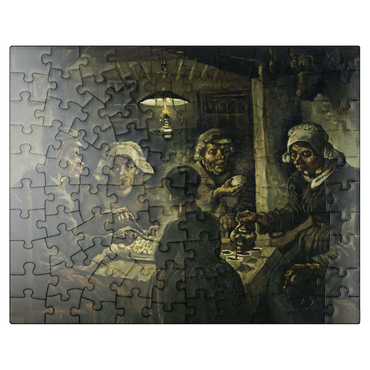 puzzleplate Vincent van Goghs The Potato Eaters 1885 100 Jigsaw Puzzle