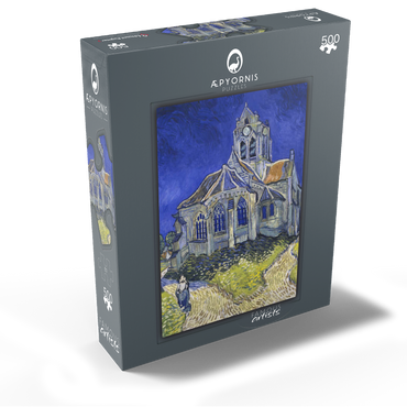 Vincent van Goghs The Church at Auvers 1890 500 Jigsaw Puzzle box view1