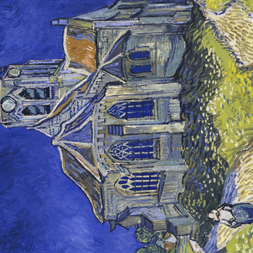 Vincent van Goghs The Church at Auvers 1890 500 Jigsaw Puzzle 3D Modell