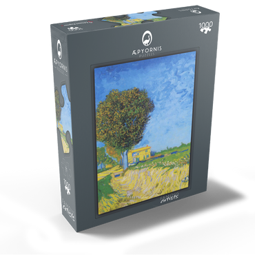 Vincent van Gogh's Avenue at Arles with houses (1888) 1000 Jigsaw Puzzle box view1