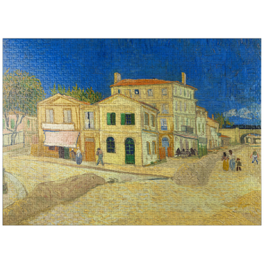 puzzleplate Vincent van Gogh's The yellow house (1888) 1000 Jigsaw Puzzle