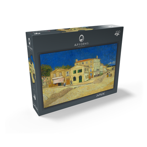 Vincent van Goghs The yellow house 1888 100 Jigsaw Puzzle box view1