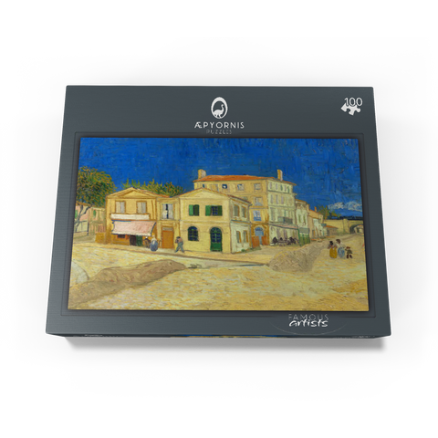 Vincent van Goghs The yellow house 1888 100 Jigsaw Puzzle box view1