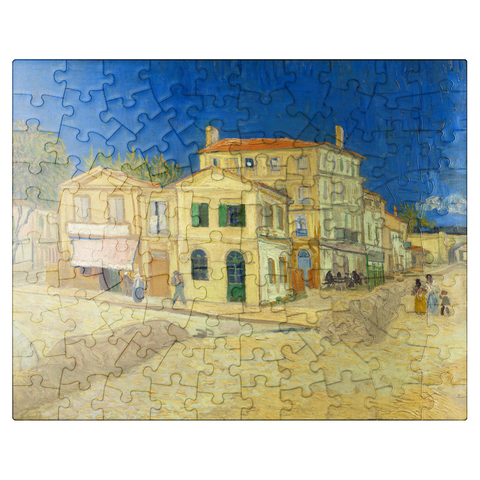 puzzleplate Vincent van Goghs The yellow house 1888 100 Jigsaw Puzzle