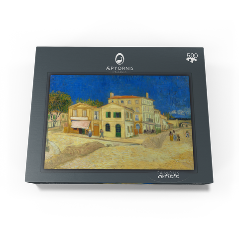 Vincent van Goghs The yellow house 1888 500 Jigsaw Puzzle box view1
