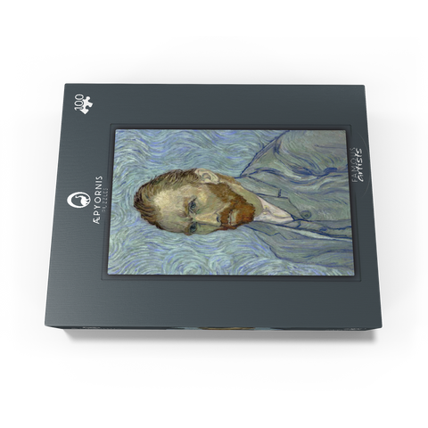 Vincent van Goghs Self-portrait 1889 100 Jigsaw Puzzle box view1