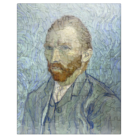 puzzleplate Vincent van Goghs Self-portrait 1889 100 Jigsaw Puzzle