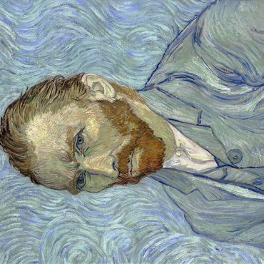 Vincent van Goghs Self-portrait 1889 100 Jigsaw Puzzle 3D Modell