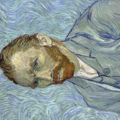 Vincent van Goghs Self-portrait 1889 500 Jigsaw Puzzle 3D Modell
