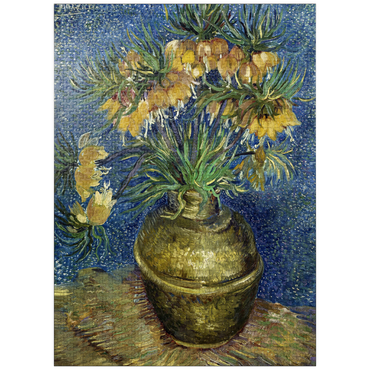 puzzleplate Vincent van Gogh's Imperial Fritillaries in a Copper Vase (1887) 1000 Jigsaw Puzzle