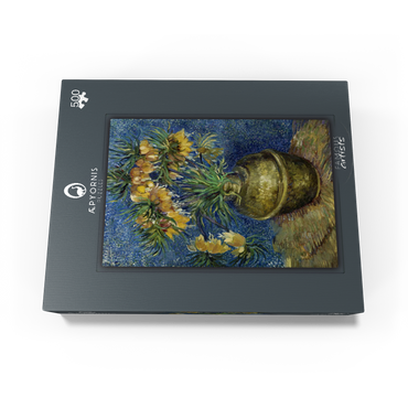Vincent van Goghs Imperial Fritillaries in a Copper Vase 1887 500 Jigsaw Puzzle box view1