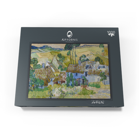 Vincent van Gogh's Farms near Auvers (1890) 1000 Jigsaw Puzzle box view1