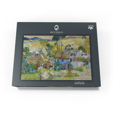 Vincent van Goghs Farms near Auvers 1890 500 Jigsaw Puzzle box view1