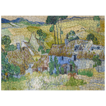 puzzleplate Vincent van Goghs Farms near Auvers 1890 500 Jigsaw Puzzle