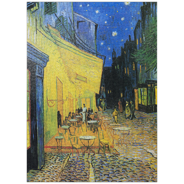 puzzleplate Vincent van Gogh's Café Terrace at Night (1888) 1000 Jigsaw Puzzle