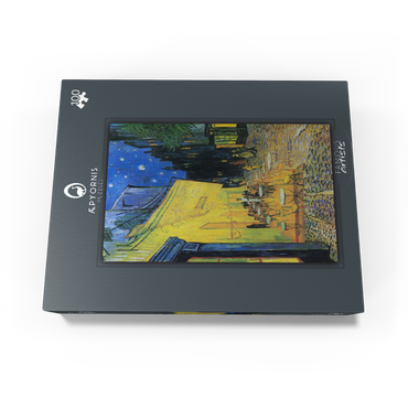 Vincent van Goghs Café Terrace at Night 1888 100 Jigsaw Puzzle box view1