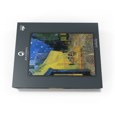 Vincent van Goghs Café Terrace at Night 1888 500 Jigsaw Puzzle box view1