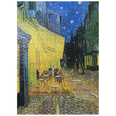 puzzleplate Vincent van Goghs Café Terrace at Night 1888 500 Jigsaw Puzzle