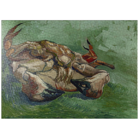 puzzleplate Vincent van Gogh's Crab on its Back (1888) 1000 Jigsaw Puzzle