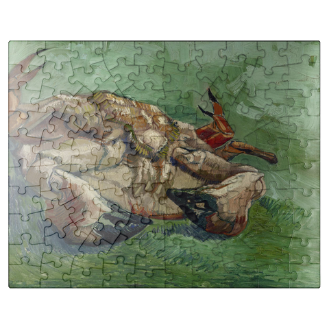 puzzleplate Vincent van Goghs Crab on its Back 1888 100 Jigsaw Puzzle