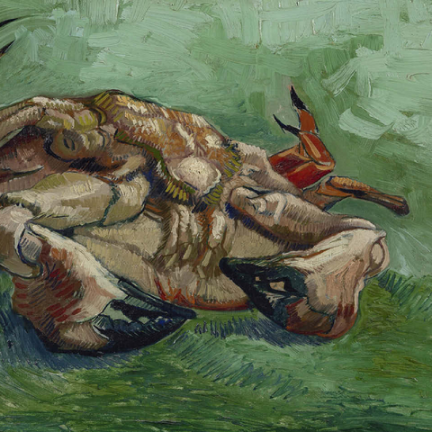 Vincent van Goghs Crab on its Back 1888 100 Jigsaw Puzzle 3D Modell