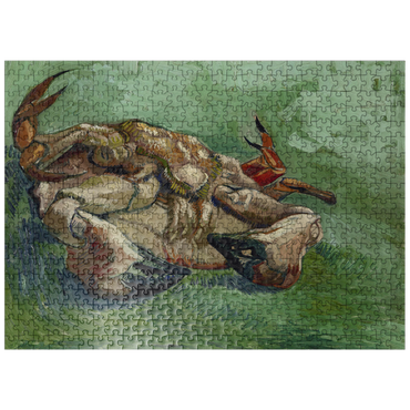 puzzleplate Vincent van Goghs Crab on its Back 1888 500 Jigsaw Puzzle