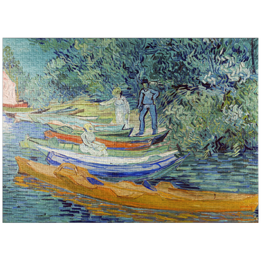 puzzleplate Vincent van Gogh's Bank of the Oise at Auvers (1890) 1000 Jigsaw Puzzle