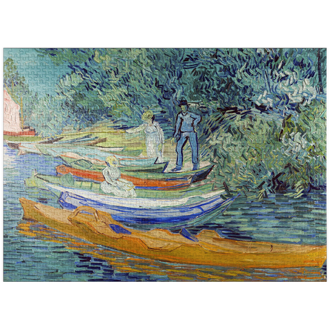 puzzleplate Vincent van Gogh's Bank of the Oise at Auvers (1890) 1000 Jigsaw Puzzle