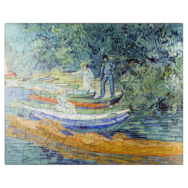 puzzleplate Vincent van Goghs Bank of the Oise at Auvers 1890 100 Jigsaw Puzzle