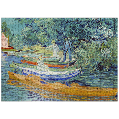 puzzleplate Vincent van Goghs Bank of the Oise at Auvers 1890 500 Jigsaw Puzzle