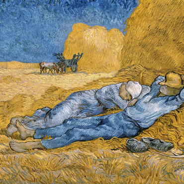 Vincent van Gogh's The Siesta (1890) 1000 Jigsaw Puzzle 3D Modell